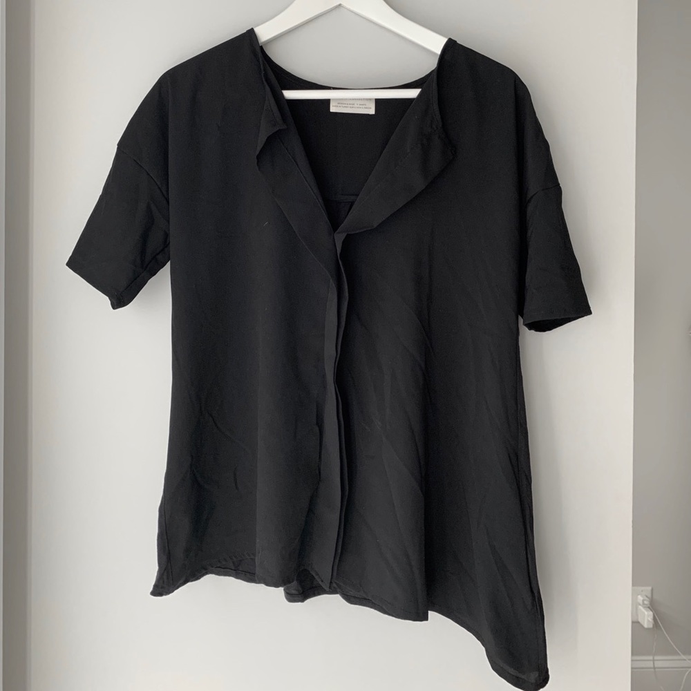Zara black blouse
